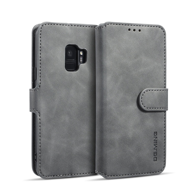 DG.MING Retro Oil Side Horizontal Flip Case with Holder & Card Slots & Wallet, for iPhone 7 / 8, for Galaxy Note 10, for Galaxy Note 10+, for Galaxy S9+, for Huawei P30 Lite, for Galaxy S9