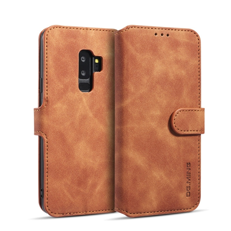 DG.MING Retro Oil Side Horizontal Flip Case with Holder & Card Slots & Wallet, for iPhone 7 / 8, for Galaxy Note 10, for Galaxy Note 10+, for Galaxy S9+, for Huawei P30 Lite, for Galaxy S9