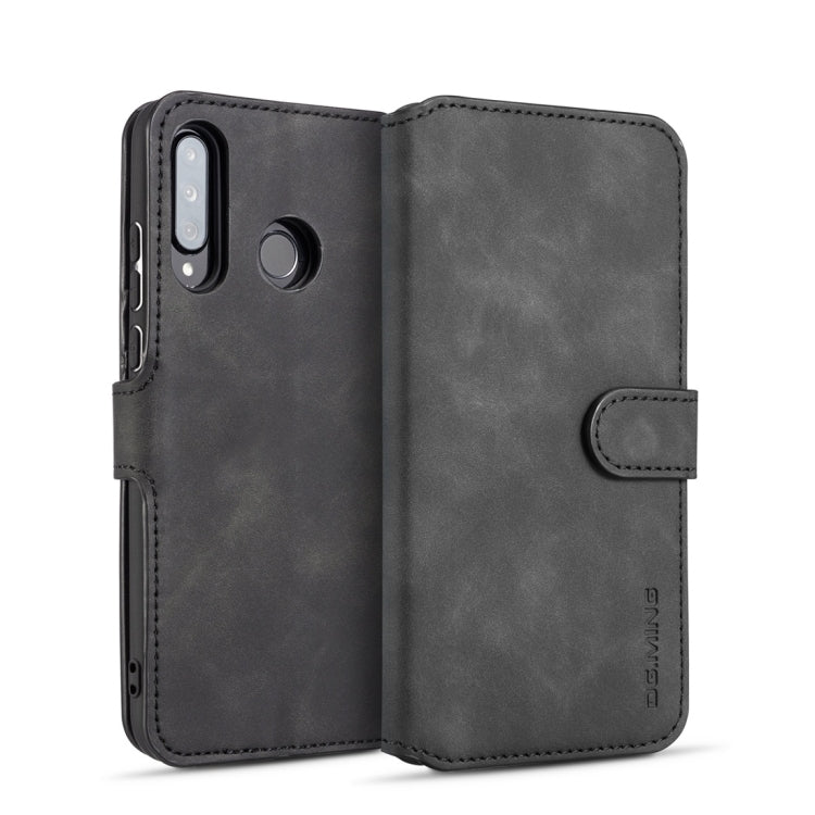 DG.MING Retro Oil Side Horizontal Flip Case with Holder & Card Slots & Wallet, for iPhone 7 / 8, for Galaxy Note 10, for Galaxy Note 10+, for Galaxy S9+, for Huawei P30 Lite, for Galaxy S9