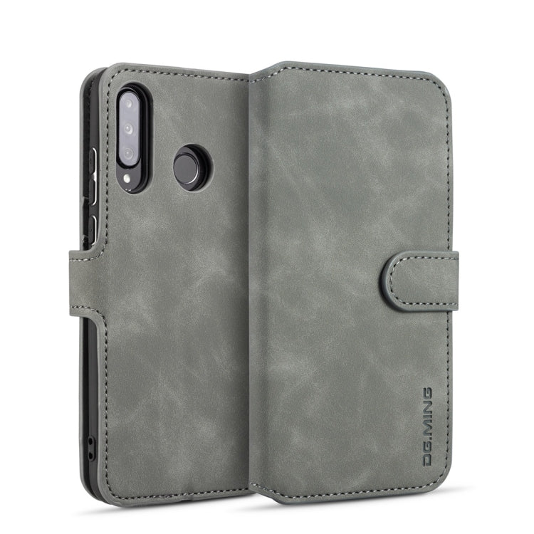 DG.MING Retro Oil Side Horizontal Flip Case with Holder & Card Slots & Wallet, for iPhone 7 / 8, for Galaxy Note 10, for Galaxy Note 10+, for Galaxy S9+, for Huawei P30 Lite, for Galaxy S9