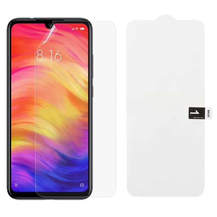 Soft Hydrogel Film Full Cover Front Protector for, For iPhone 6 / 7 / 8(1 PC), For iPhone 6 Plus(1 PC), For iPhone 7 Plus / 8 Plus(1 PC), For iPhone X / XS(1 PC), For iPhone XR(1 PC), iPhone XS Max, For LG V30 Plus(1 PC), For Xiaomi Redmi 7A (1 PC)����...