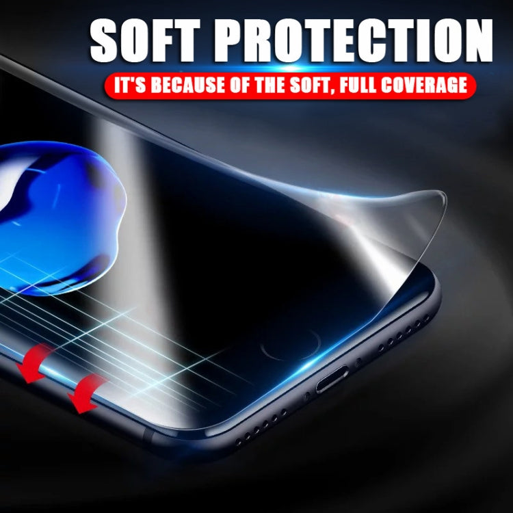 25 PCS Soft Hydrogel Film Full Cover Front Protector with Alcohol Cotton + Scratch Card for