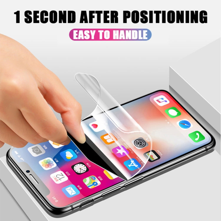 25 PCS Soft Hydrogel Film Full Cover Front Protector with Alcohol Cotton + Scratch Card for, For iPhone 6 / 7 / 8(25 PCS), For iPhone 6 Plus(25 PCS), For iPhone 7 Plus / 8 Plus(25 PCS), For iPhone X / XS(25 PCS), For iPhone XR(25 PCS), iPhone XS Max���...