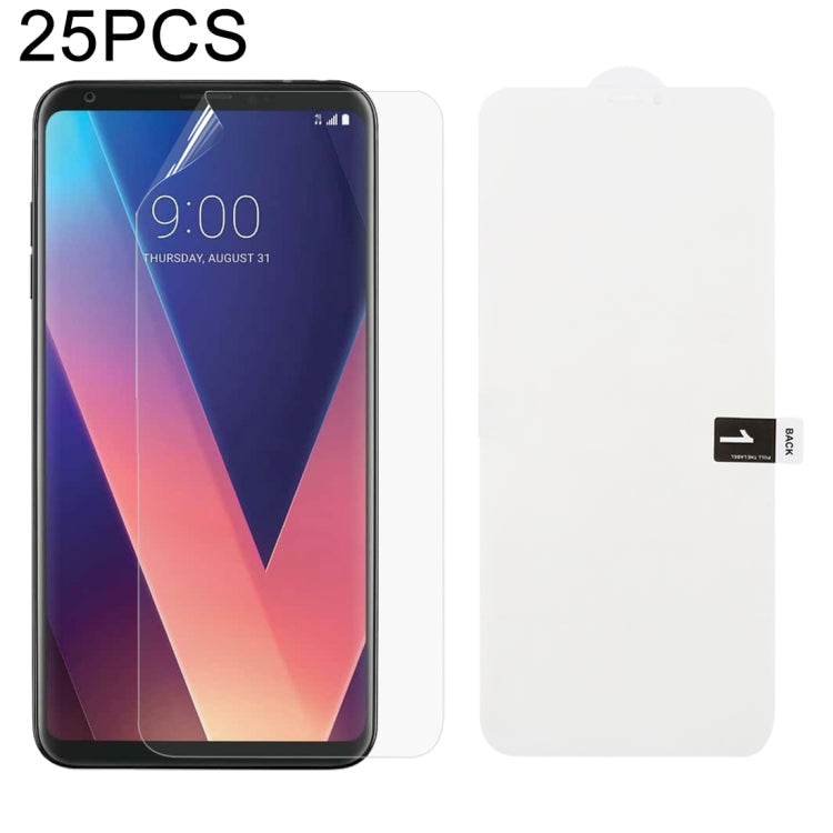 25 PCS Soft Hydrogel Film Full Cover Front Protector with Alcohol Cotton + Scratch Card for, For iPhone 6 / 7 / 8(25 PCS), For iPhone 6 Plus(25 PCS), For iPhone 7 Plus / 8 Plus(25 PCS), For iPhone X / XS(25 PCS), For iPhone XR(25 PCS), iPhone XS Max���...