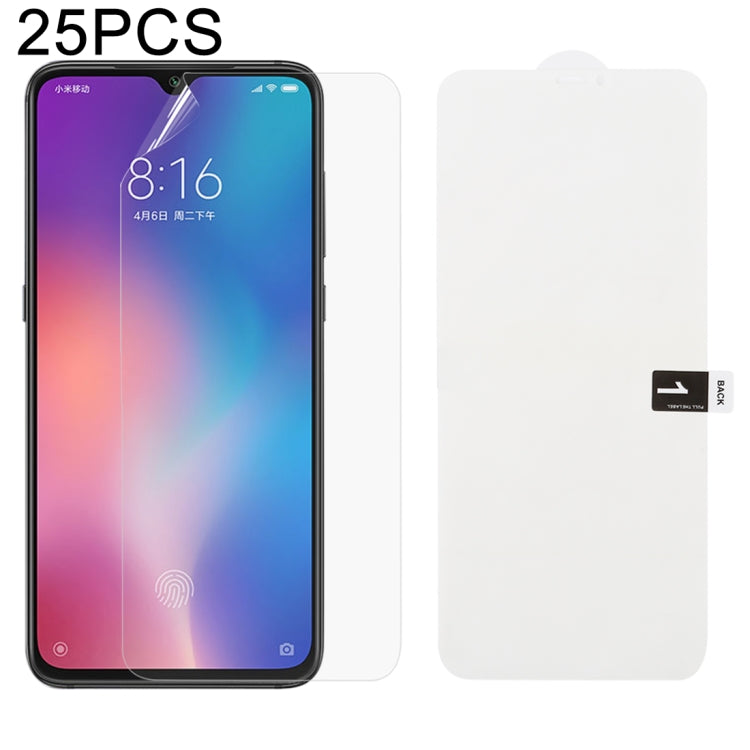 25 PCS Soft Hydrogel Film Full Cover Front Protector with Alcohol Cotton + Scratch Card for, For iPhone 6 / 7 / 8(25 PCS), For iPhone 6 Plus(25 PCS), For iPhone 7 Plus / 8 Plus(25 PCS), For iPhone X / XS(25 PCS), For iPhone XR(25 PCS), iPhone XS Max���...