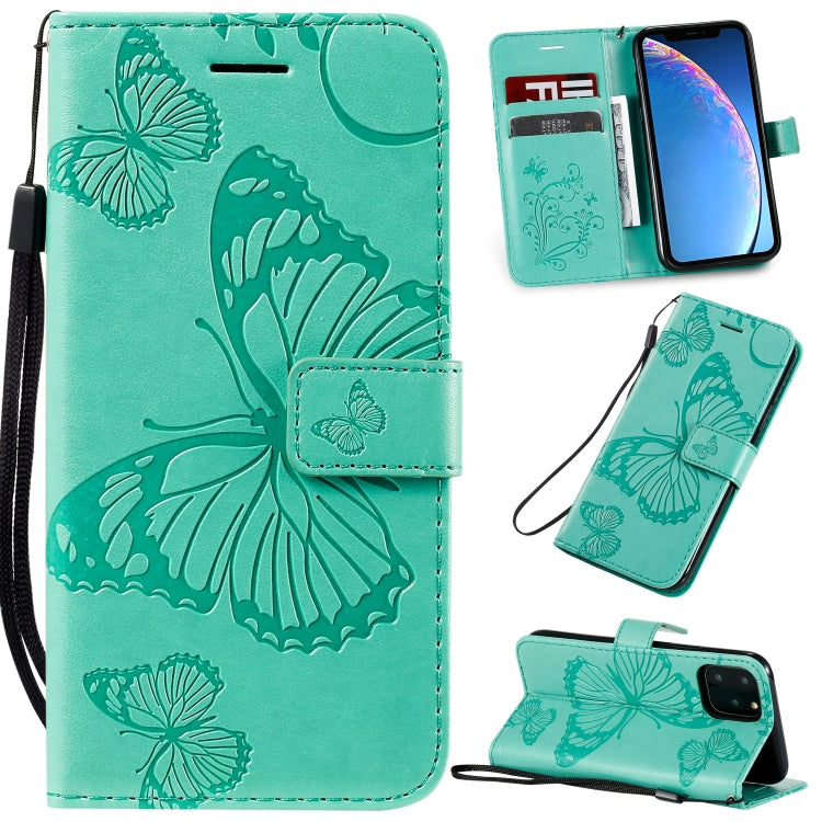 Pressed Printing Butterfly Pattern Horizontal Flip PU Leather Case with Holder & Card Slots & Wallet & Lanyard, For iPhone 11 Pro, For iPhone 11, For iPhone 11 Pro Max, For OPPO A1K / C2, For Vivo Y93 / Y91 / Y95, For Huawei P20 Lite 2019 / Nova 5i����...