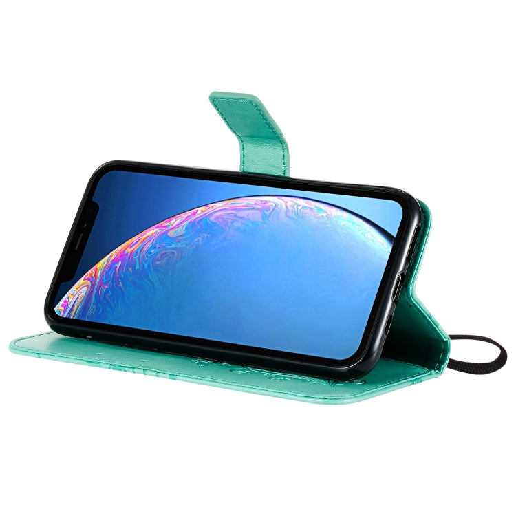 Pressed Printing Butterfly Pattern Horizontal Flip PU Leather Case with Holder & Card Slots & Wallet & Lanyard, For iPhone 11 Pro, For iPhone 11, For iPhone 11 Pro Max, For OPPO A1K / C2, For Vivo Y93 / Y91 / Y95, For Huawei P20 Lite 2019 / Nova 5i����...