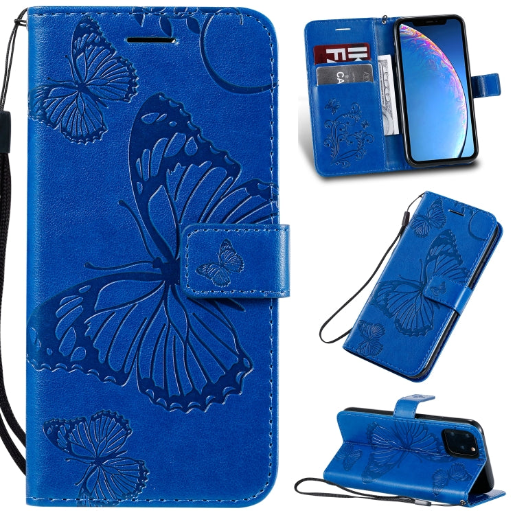 Pressed Printing Butterfly Pattern Horizontal Flip PU Leather Case with Holder & Card Slots & Wallet & Lanyard, For iPhone 11 Pro, For iPhone 11, For iPhone 11 Pro Max, For OPPO A1K / C2, For Vivo Y93 / Y91 / Y95, For Huawei P20 Lite 2019 / Nova 5i����...