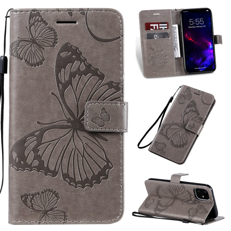 Pressed Printing Butterfly Pattern Horizontal Flip PU Leather Case with Holder & Card Slots & Wallet & Lanyard, For iPhone 11 Pro, For iPhone 11, For iPhone 11 Pro Max, For OPPO A1K / C2, For Vivo Y93 / Y91 / Y95, For Huawei P20 Lite 2019 / Nova 5i����...