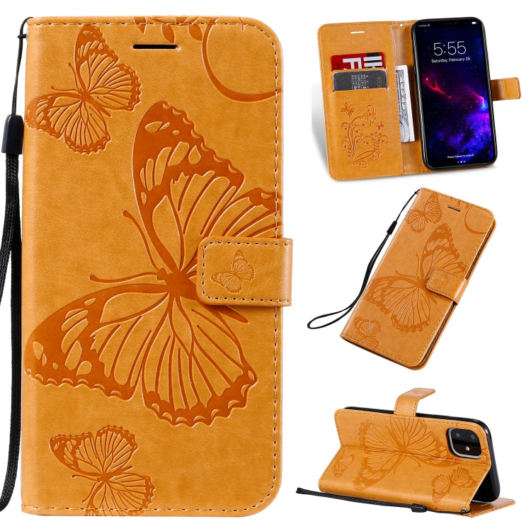 Pressed Printing Butterfly Pattern Horizontal Flip PU Leather Case with Holder & Card Slots & Wallet & Lanyard, For iPhone 11 Pro, For iPhone 11, For iPhone 11 Pro Max, For OPPO A1K / C2, For Vivo Y93 / Y91 / Y95, For Huawei P20 Lite 2019 / Nova 5i����...