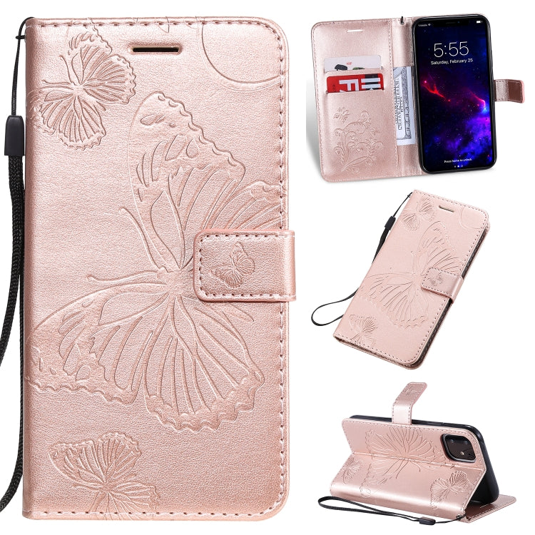 Pressed Printing Butterfly Pattern Horizontal Flip PU Leather Case with Holder & Card Slots & Wallet & Lanyard, For iPhone 11 Pro, For iPhone 11, For iPhone 11 Pro Max, For OPPO A1K / C2, For Vivo Y93 / Y91 / Y95, For Huawei P20 Lite 2019 / Nova 5i����...
