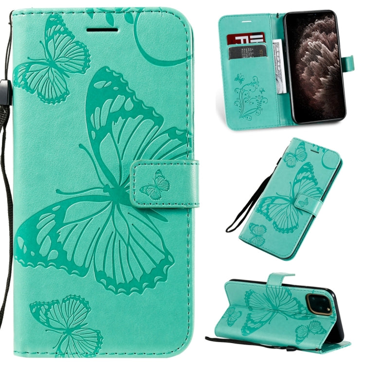 Pressed Printing Butterfly Pattern Horizontal Flip PU Leather Case with Holder & Card Slots & Wallet & Lanyard, For iPhone 11 Pro, For iPhone 11, For iPhone 11 Pro Max, For OPPO A1K / C2, For Vivo Y93 / Y91 / Y95, For Huawei P20 Lite 2019 / Nova 5i����...
