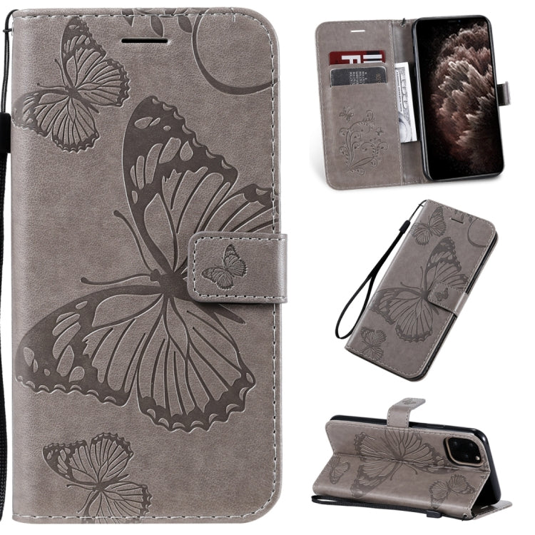 Pressed Printing Butterfly Pattern Horizontal Flip PU Leather Case with Holder & Card Slots & Wallet & Lanyard, For iPhone 11 Pro, For iPhone 11, For iPhone 11 Pro Max, For OPPO A1K / C2, For Vivo Y93 / Y91 / Y95, For Huawei P20 Lite 2019 / Nova 5i����...