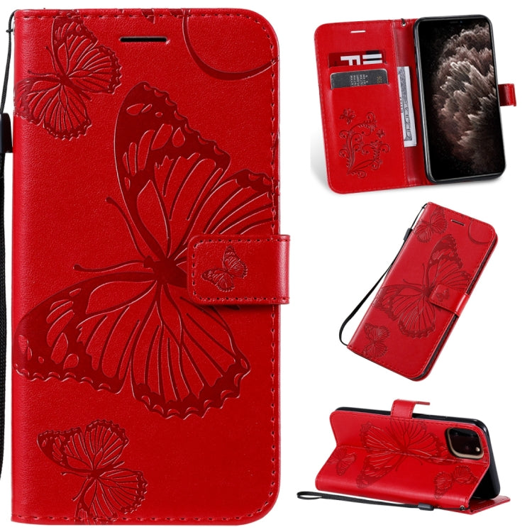 Pressed Printing Butterfly Pattern Horizontal Flip PU Leather Case with Holder & Card Slots & Wallet & Lanyard, For iPhone 11 Pro, For iPhone 11, For iPhone 11 Pro Max, For OPPO A1K / C2, For Vivo Y93 / Y91 / Y95, For Huawei P20 Lite 2019 / Nova 5i����...