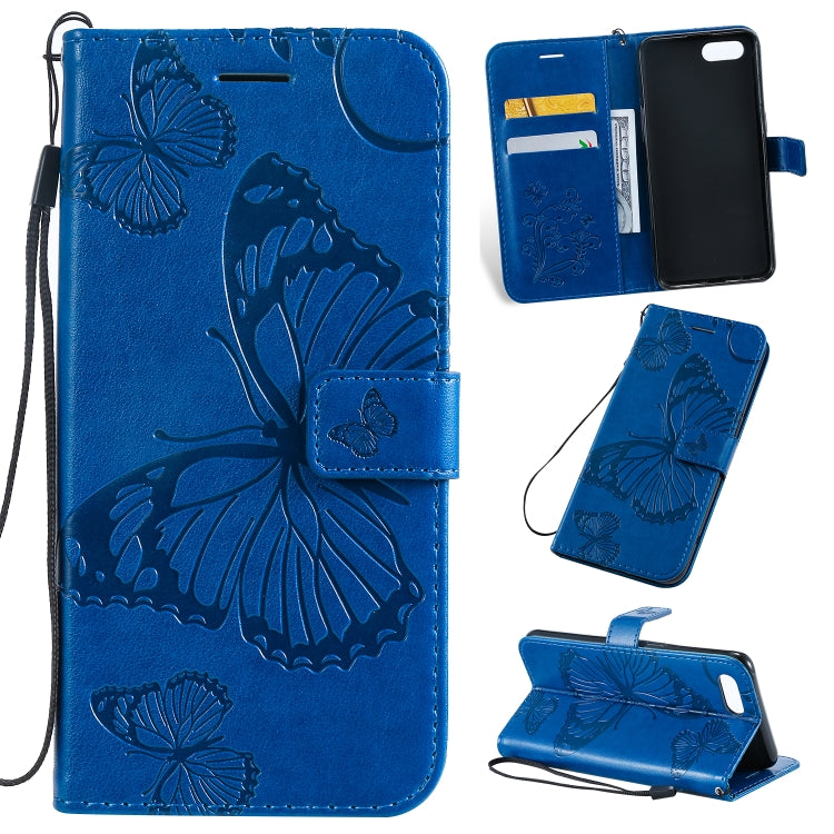 Pressed Printing Butterfly Pattern Horizontal Flip PU Leather Case with Holder & Card Slots & Wallet & Lanyard, For iPhone 11 Pro, For iPhone 11, For iPhone 11 Pro Max, For OPPO A1K / C2, For Vivo Y93 / Y91 / Y95, For Huawei P20 Lite 2019 / Nova 5i����...