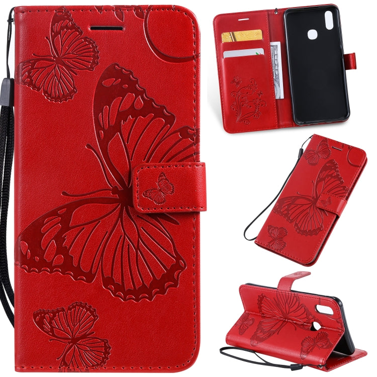 Pressed Printing Butterfly Pattern Horizontal Flip PU Leather Case with Holder & Card Slots & Wallet & Lanyard, For iPhone 11 Pro, For iPhone 11, For iPhone 11 Pro Max, For OPPO A1K / C2, For Vivo Y93 / Y91 / Y95, For Huawei P20 Lite 2019 / Nova 5i����...