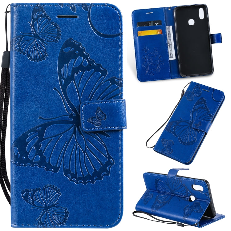 Pressed Printing Butterfly Pattern Horizontal Flip PU Leather Case with Holder & Card Slots & Wallet & Lanyard, For iPhone 11 Pro, For iPhone 11, For iPhone 11 Pro Max, For OPPO A1K / C2, For Vivo Y93 / Y91 / Y95, For Huawei P20 Lite 2019 / Nova 5i����...