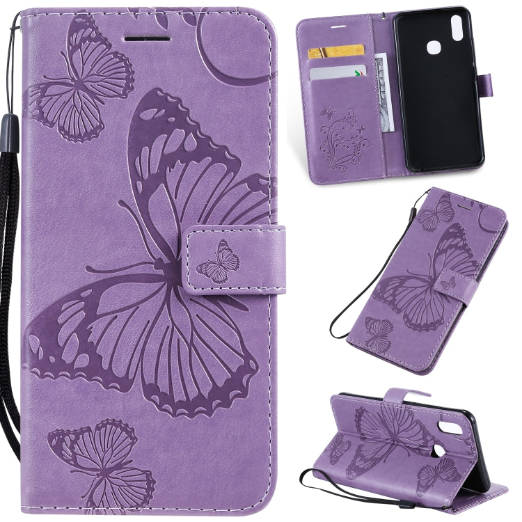 Pressed Printing Butterfly Pattern Horizontal Flip PU Leather Case with Holder & Card Slots & Wallet & Lanyard, For iPhone 11 Pro, For iPhone 11, For iPhone 11 Pro Max, For OPPO A1K / C2, For Vivo Y93 / Y91 / Y95, For Huawei P20 Lite 2019 / Nova 5i����...