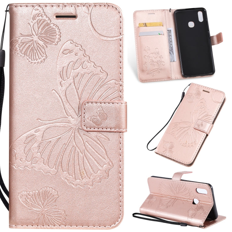 Pressed Printing Butterfly Pattern Horizontal Flip PU Leather Case with Holder & Card Slots & Wallet & Lanyard, For iPhone 11 Pro, For iPhone 11, For iPhone 11 Pro Max, For OPPO A1K / C2, For Vivo Y93 / Y91 / Y95, For Huawei P20 Lite 2019 / Nova 5i����...