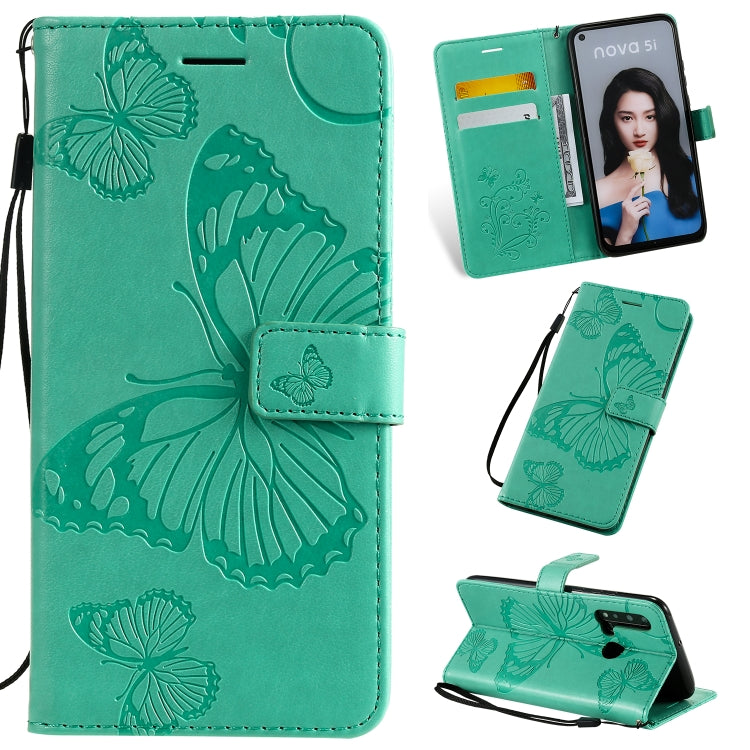 Pressed Printing Butterfly Pattern Horizontal Flip PU Leather Case with Holder & Card Slots & Wallet & Lanyard, For iPhone 11 Pro, For iPhone 11, For iPhone 11 Pro Max, For OPPO A1K / C2, For Vivo Y93 / Y91 / Y95, For Huawei P20 Lite 2019 / Nova 5i����...