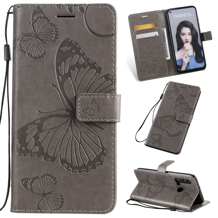 Pressed Printing Butterfly Pattern Horizontal Flip PU Leather Case with Holder & Card Slots & Wallet & Lanyard, For iPhone 11 Pro, For iPhone 11, For iPhone 11 Pro Max, For OPPO A1K / C2, For Vivo Y93 / Y91 / Y95, For Huawei P20 Lite 2019 / Nova 5i����...