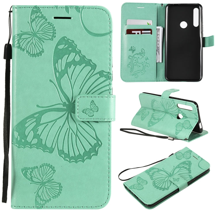Pressed Printing Butterfly Pattern Horizontal Flip PU Leather Case with Holder & Card Slots & Wallet & Lanyard, For iPhone 11 Pro, For iPhone 11, For iPhone 11 Pro Max, For OPPO A1K / C2, For Vivo Y93 / Y91 / Y95, For Huawei P20 Lite 2019 / Nova 5i����...