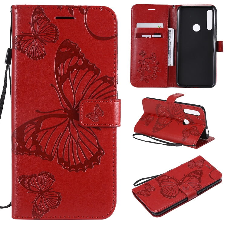 Pressed Printing Butterfly Pattern Horizontal Flip PU Leather Case with Holder & Card Slots & Wallet & Lanyard, For iPhone 11 Pro, For iPhone 11, For iPhone 11 Pro Max, For OPPO A1K / C2, For Vivo Y93 / Y91 / Y95, For Huawei P20 Lite 2019 / Nova 5i����...