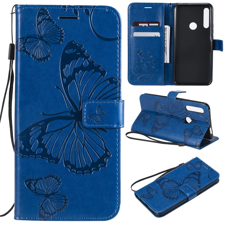 Pressed Printing Butterfly Pattern Horizontal Flip PU Leather Case with Holder & Card Slots & Wallet & Lanyard, For iPhone 11 Pro, For iPhone 11, For iPhone 11 Pro Max, For OPPO A1K / C2, For Vivo Y93 / Y91 / Y95, For Huawei P20 Lite 2019 / Nova 5i����...
