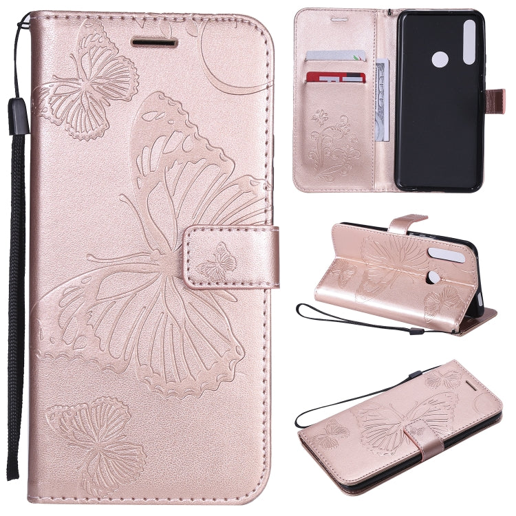 Pressed Printing Butterfly Pattern Horizontal Flip PU Leather Case with Holder & Card Slots & Wallet & Lanyard, For iPhone 11 Pro, For iPhone 11, For iPhone 11 Pro Max, For OPPO A1K / C2, For Vivo Y93 / Y91 / Y95, For Huawei P20 Lite 2019 / Nova 5i����...