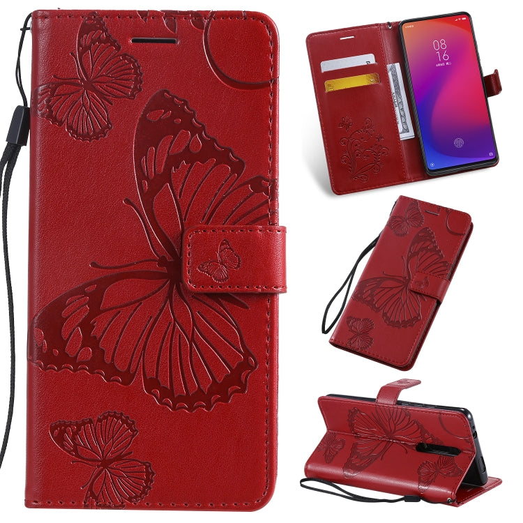 Pressed Printing Butterfly Pattern Horizontal Flip PU Leather Case with Holder & Card Slots & Wallet & Lanyard, For iPhone 11 Pro, For iPhone 11, For iPhone 11 Pro Max, For OPPO A1K / C2, For Vivo Y93 / Y91 / Y95, For Huawei P20 Lite 2019 / Nova 5i����...