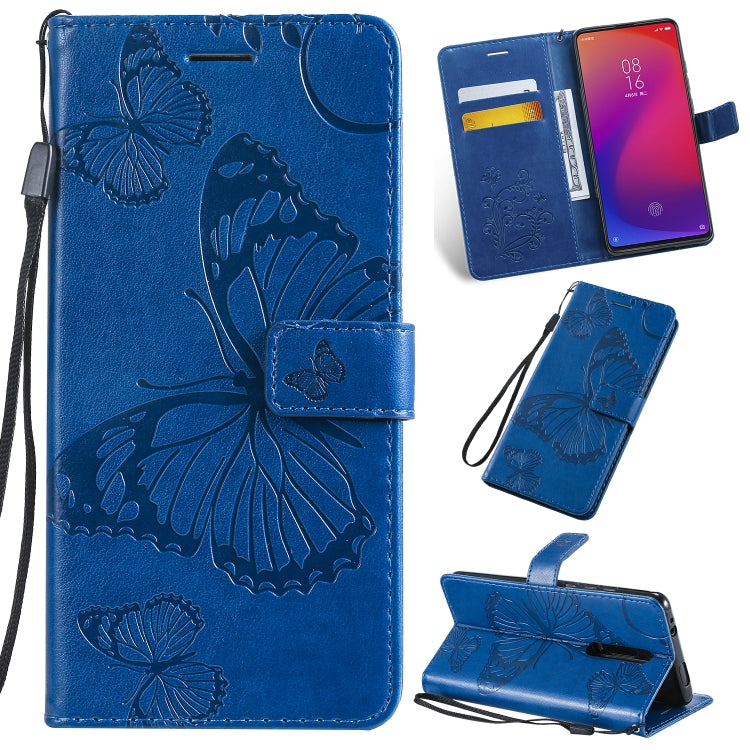 Pressed Printing Butterfly Pattern Horizontal Flip PU Leather Case with Holder & Card Slots & Wallet & Lanyard, For iPhone 11 Pro, For iPhone 11, For iPhone 11 Pro Max, For OPPO A1K / C2, For Vivo Y93 / Y91 / Y95, For Huawei P20 Lite 2019 / Nova 5i����...