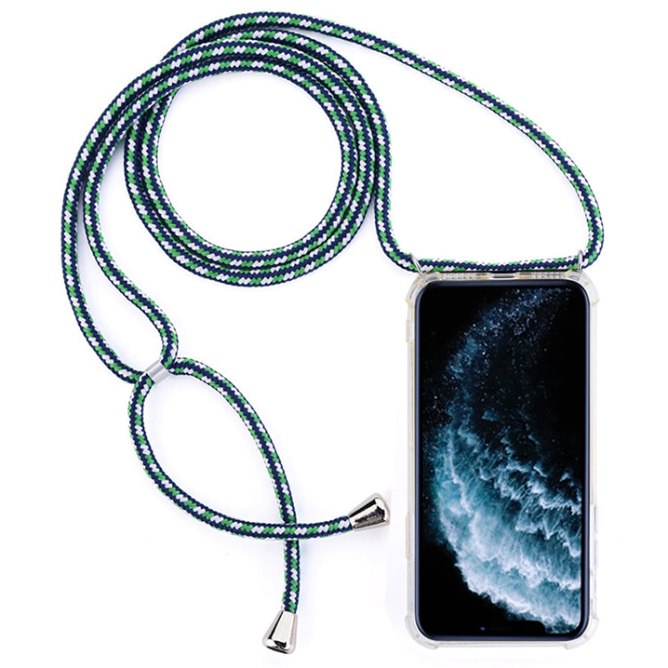Four-Corner Anti-Fall Trasparent TPU Mobile Phone Case With Lanyard for iPhone, For iPhone 11 Pro, For iPhone 11, For iPhone 11 Pro Max
