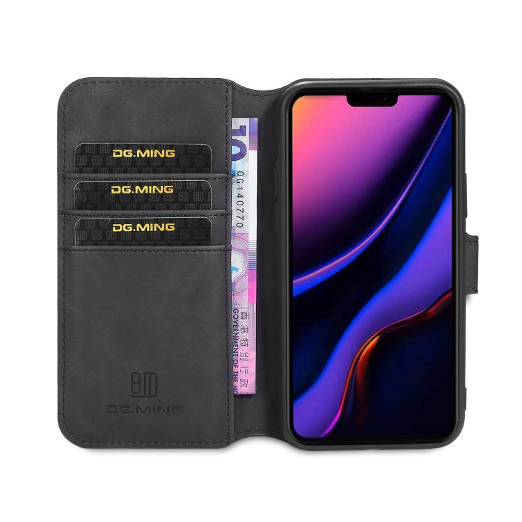 DG.MING Retro Oil Side Horizontal Flip Case with Holder & Card Slots & Wallet for iPhone, For iPhone 11 Pro (2019), For iPhone 11 (2019), For iPhone 11, For iPhone 11 Pro Max (2019), For iPhone 11 Pro Max