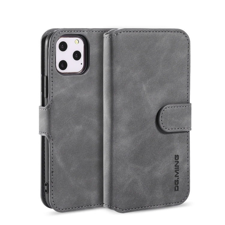 DG.MING Retro Oil Side Horizontal Flip Case with Holder & Card Slots & Wallet for iPhone, For iPhone 11 Pro (2019), For iPhone 11 (2019), For iPhone 11, For iPhone 11 Pro Max (2019), For iPhone 11 Pro Max