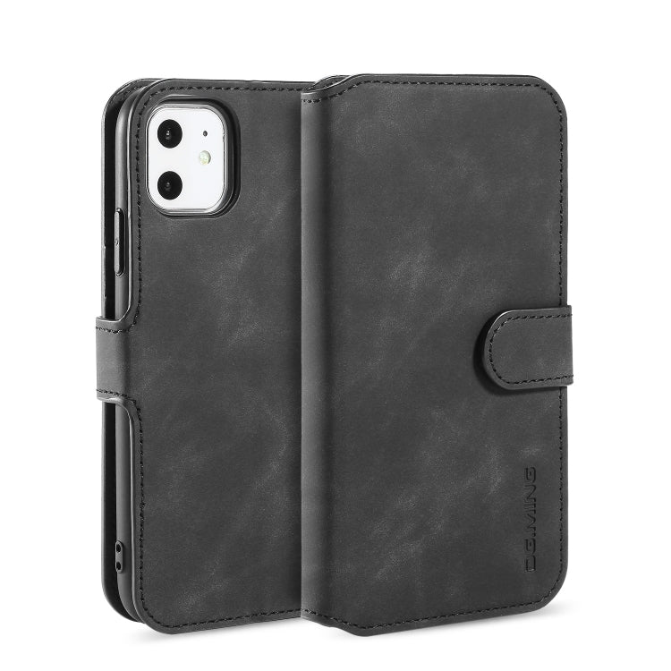 DG.MING Retro Oil Side Horizontal Flip Case with Holder & Card Slots & Wallet for iPhone, For iPhone 11 Pro (2019), For iPhone 11 (2019), For iPhone 11, For iPhone 11 Pro Max (2019), For iPhone 11 Pro Max