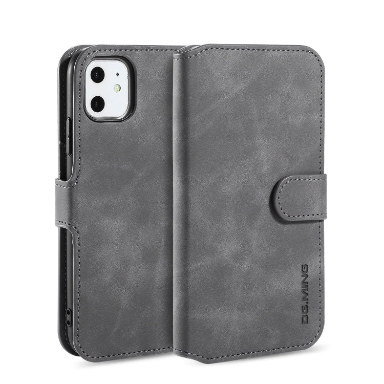 DG.MING Retro Oil Side Horizontal Flip Case with Holder & Card Slots & Wallet for iPhone, For iPhone 11 Pro (2019), For iPhone 11 (2019), For iPhone 11, For iPhone 11 Pro Max (2019), For iPhone 11 Pro Max