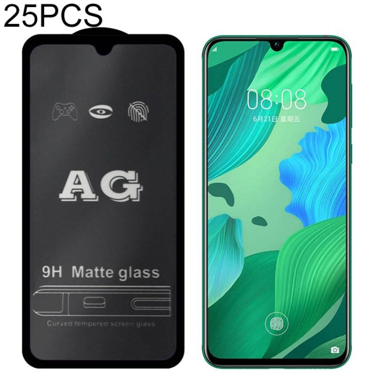 25 PCS AG Matte Frosted Full Cover Tempered Glass, For Huawei P20 Pro, For Huawei Y6 (2019), For Huawei Mate 20 X, For Huawei Honor 8X, For Huawei Mate 10, For Huawei Mate 10 Pro, For Huawei Nova 4, For Huawei Nova 3i, For Huawei Honor 8X Max����������...