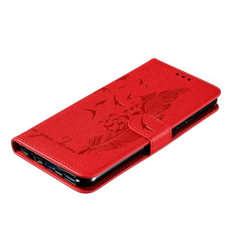Feather Pattern Litchi Texture Horizontal Flip Leather Case with Wallet & Holder & Card Slots, For Huawei P Smart Z / Y9 Prime (2019), For Huawei P20 Lite (2019) / Nova 5i, For Huawei P30, For Huawei P30 Lite, For Huawei P30 Pro������������������������...
