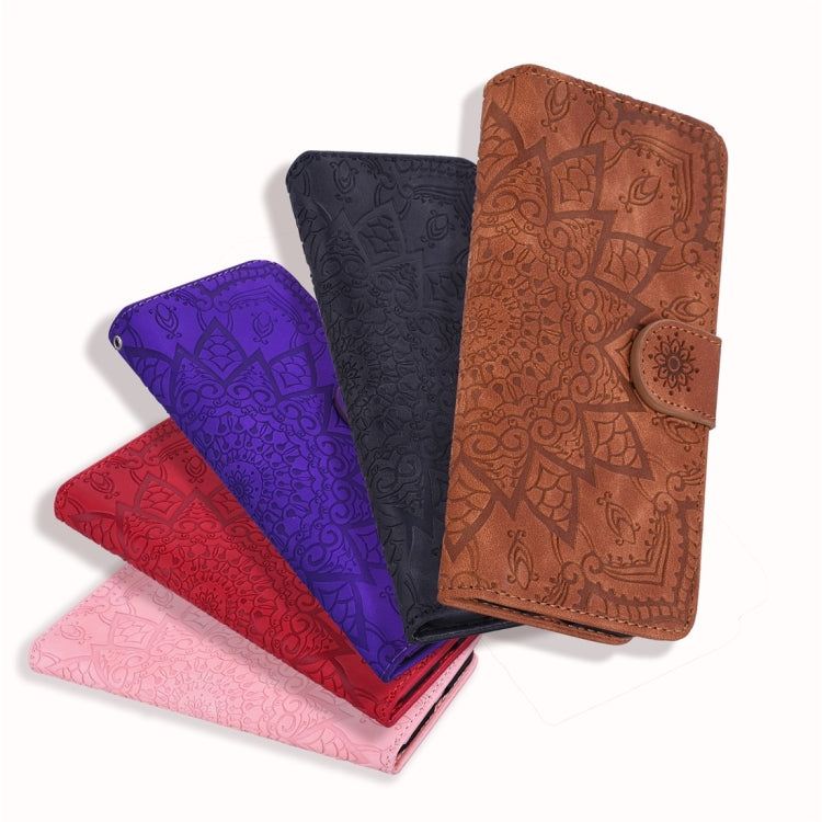Calf Pattern Double Folding Design Embossed Leather Case with Wallet & Holder & Card Slots, For iPhone SE 2020 & 8 & 7, for iPhone XS / X, for iPhone 11 (6.1 inch), for iPhone 11 Pro (5.8 inch), for iPhone 11 Pro Max (6.5 inch)
