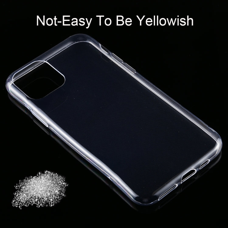 0.5mm Ultra-Thin Transparent TPU Protective Case for iPhone, For iPhone 11 Pro (2019), For iPhone 11 (2019)