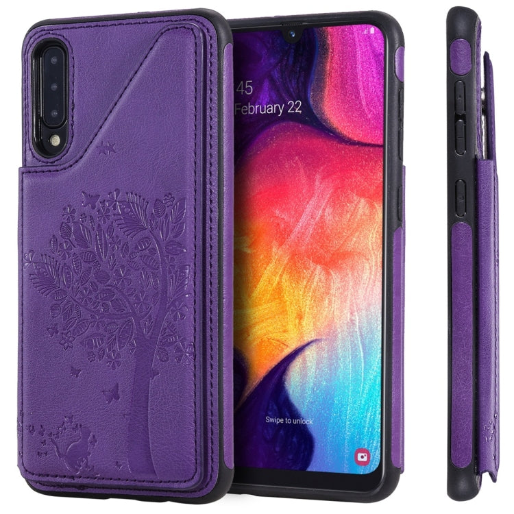Cat Tree Embossing Pattern Shockproof Protective Case with Card Slots & Photo Frame, For iPhone 6 Plus, For iPhone 6, For iPhone 7 / 8, For iPhone 7 Plus / 8 Plus, For iPhone X, For iPhone XR, For iPhone XS Max, For iPhone XS, For iPhone 11 Pro��������...