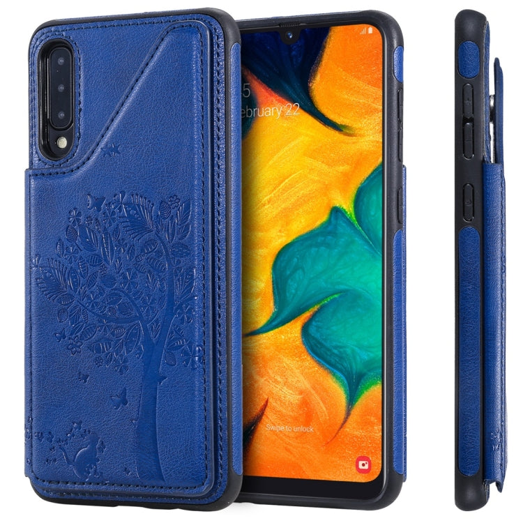 Cat Tree Embossing Pattern Shockproof Protective Case with Card Slots & Photo Frame, For iPhone 6 Plus, For iPhone 6, For iPhone 7 / 8, For iPhone 7 Plus / 8 Plus, For iPhone X, For iPhone XR, For iPhone XS Max, For iPhone XS, For iPhone 11 Pro��������...