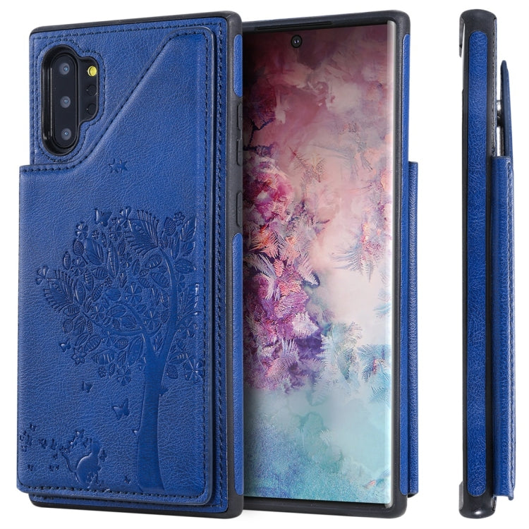 Cat Tree Embossing Pattern Shockproof Protective Case with Card Slots & Photo Frame, For iPhone 6 Plus, For iPhone 6, For iPhone 7 / 8, For iPhone 7 Plus / 8 Plus, For iPhone X, For iPhone XR, For iPhone XS Max, For iPhone XS, For iPhone 11 Pro��������...