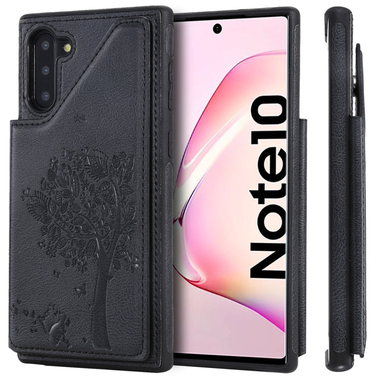 Cat Tree Embossing Pattern Shockproof Protective Case with Card Slots & Photo Frame, For iPhone 6 Plus, For iPhone 6, For iPhone 7 / 8, For iPhone 7 Plus / 8 Plus, For iPhone X, For iPhone XR, For iPhone XS Max, For iPhone XS, For iPhone 11 Pro��������...