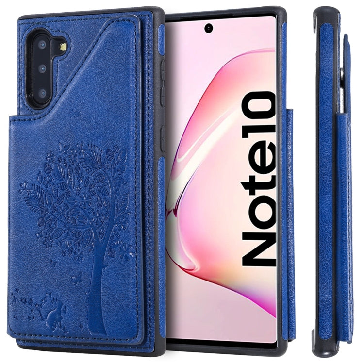 Cat Tree Embossing Pattern Shockproof Protective Case with Card Slots & Photo Frame, For iPhone 6 Plus, For iPhone 6, For iPhone 7 / 8, For iPhone 7 Plus / 8 Plus, For iPhone X, For iPhone XR, For iPhone XS Max, For iPhone XS, For iPhone 11 Pro��������...