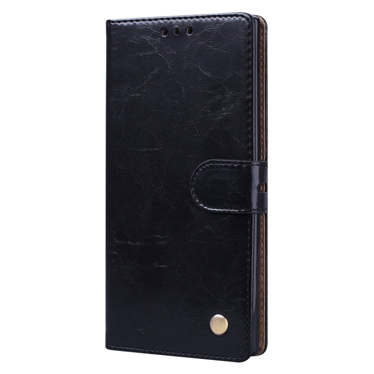 Business Style Oil Wax Texture Horizontal Flip Leather Case with Holder & Card Slots & Wallet, For Galaxy Note 10, For Galaxy Note 10 Pro / Note 10+