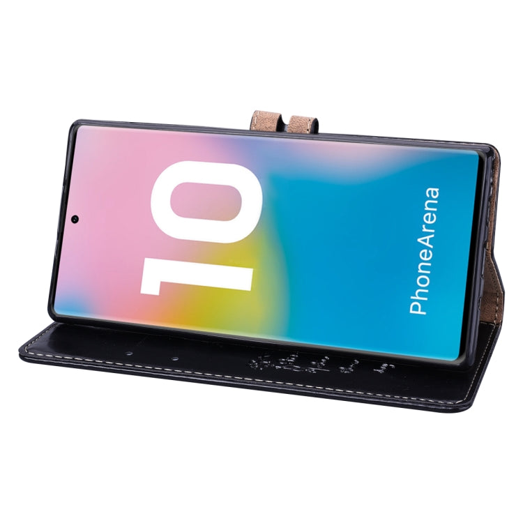 Business Style Oil Wax Texture Horizontal Flip Leather Case with Holder & Card Slots & Wallet, For Galaxy Note 10, For Galaxy Note 10 Pro / Note 10+