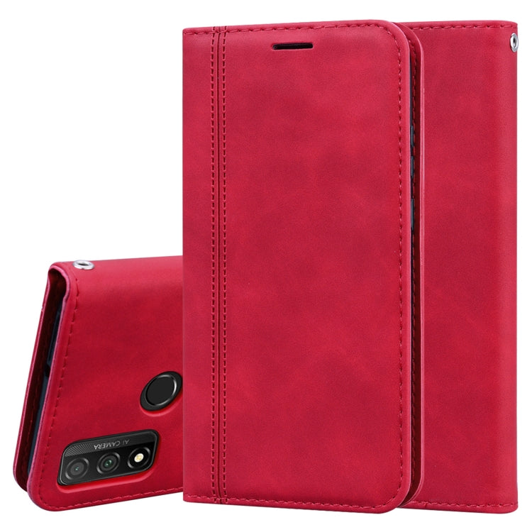 Frosted Business Magnetic Horizontal Flip PU Leather Case with Holder & Card Slot & Lanyard, For Huawei P Smart (2020), For Huawei Y6p (2020), For Samsung Galaxy A21s, For Samsung Galaxy M51, For Samsung Galaxy S20 FE 5G, For Xiaomi Redmi 9������������...