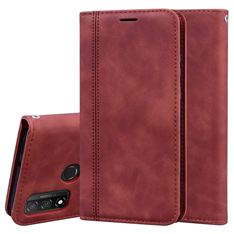Frosted Business Magnetic Horizontal Flip PU Leather Case with Holder & Card Slot & Lanyard, For Huawei P Smart (2020), For Huawei Y6p (2020), For Samsung Galaxy A21s, For Samsung Galaxy M51, For Samsung Galaxy S20 FE 5G, For Xiaomi Redmi 9������������...
