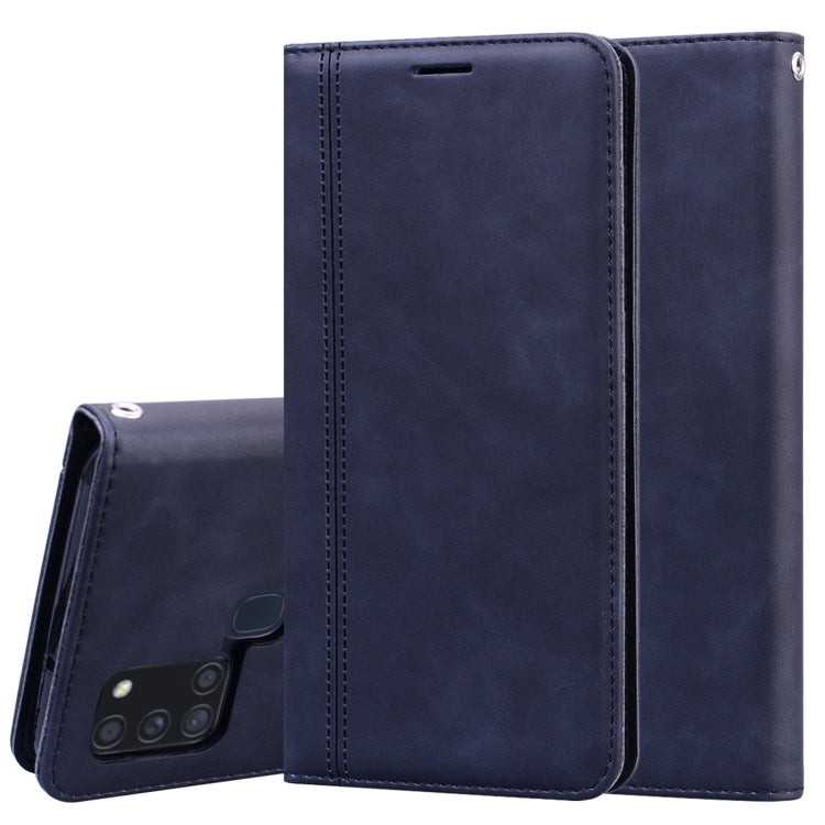 Frosted Business Magnetic Horizontal Flip PU Leather Case with Holder & Card Slot & Lanyard, For Huawei P Smart (2020), For Huawei Y6p (2020), For Samsung Galaxy A21s, For Samsung Galaxy M51, For Samsung Galaxy S20 FE 5G, For Xiaomi Redmi 9������������...